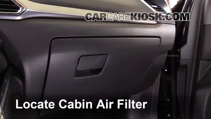 2016 Mazda CX-9 Sport 2.5L 4 Cyl. Turbo Air Filter (Cabin) Check